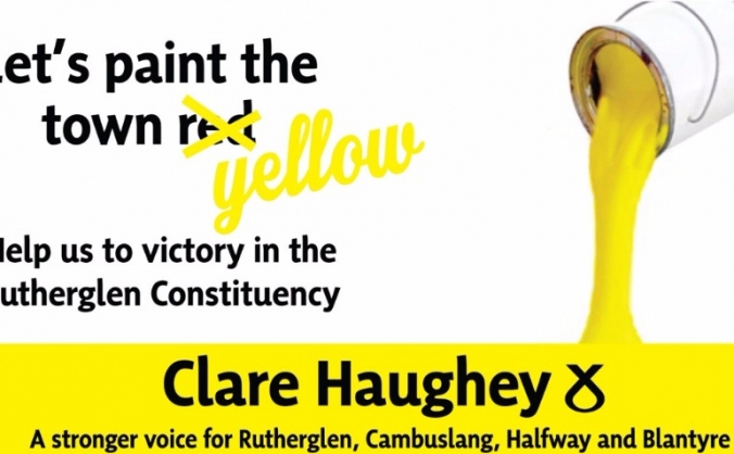 Elect Clare Haughey SNP for Rutherglen
