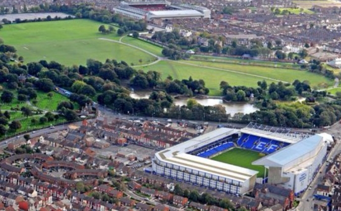 Everton banners/tifos etc
