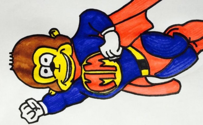 Marvels and Meltdowns fundraising Mascot