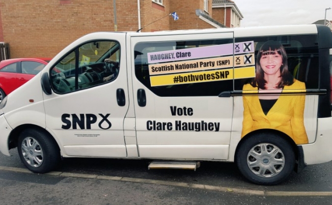 SNP Rutherglen Constituency minibus fund