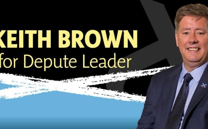 Keith Brown for Depute Leader