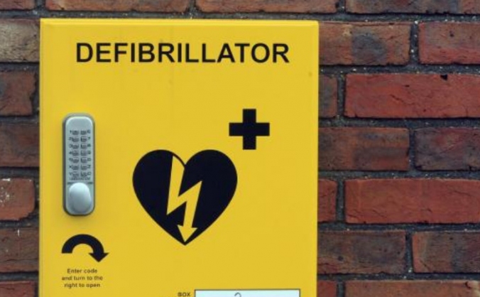 Roman Hill Public Defibrillator