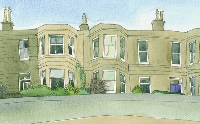 Portobello, a book of paintings by Peter Jones