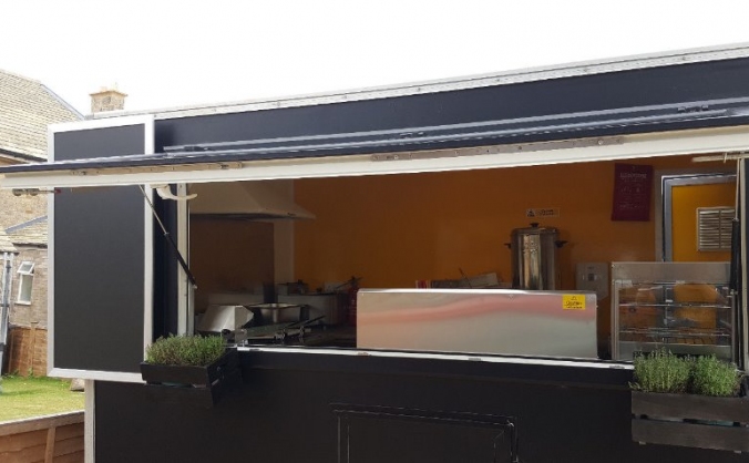 Corby Nightlight's Burger Van for the Homeless!