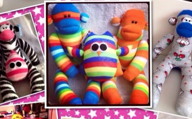 Steph's Sock Monkey Store Embroidery Machine