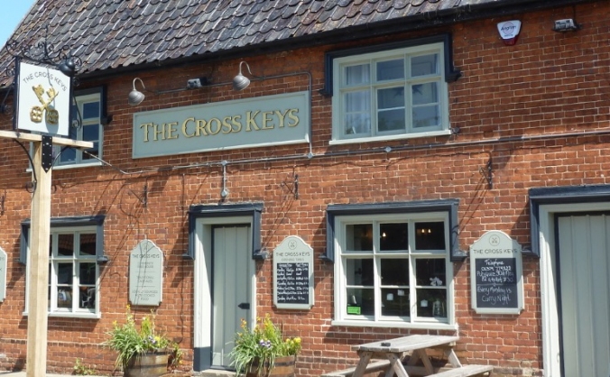 Create Family Friendly Garden at Cross Keys pub
