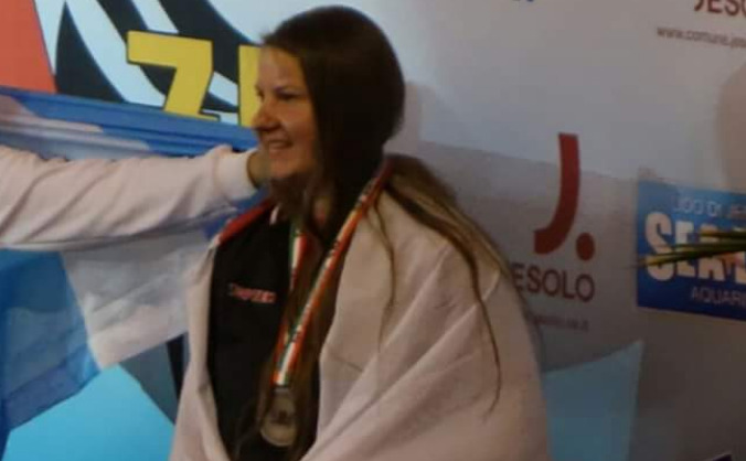 Representing England at the European Championships
