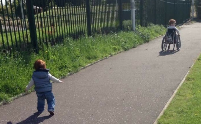 A new set of wheels for Louis
