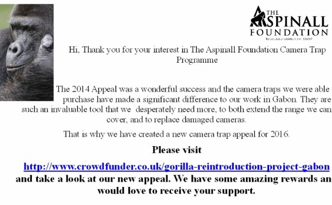Aspinall Camera Trap Programme