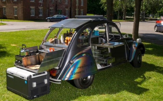 The 2CVat70 - The Worlds Smallest Food Truck
