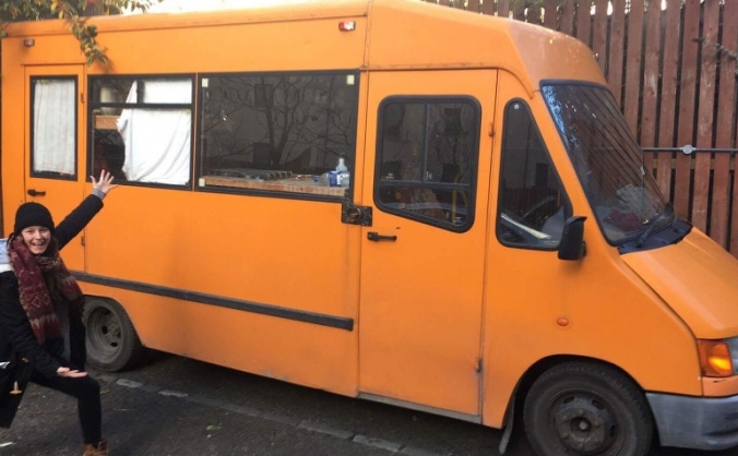 Save the orange bus