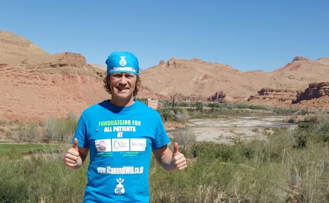 Gavin to run double MDS 300miles in Sahara Desert
