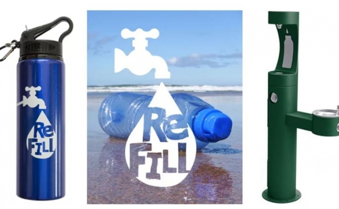 ReFILL Water Station in The Triangle Bude