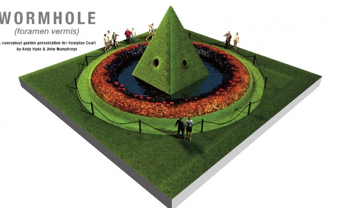 Wormhole garden at Hampton Court Flower Show