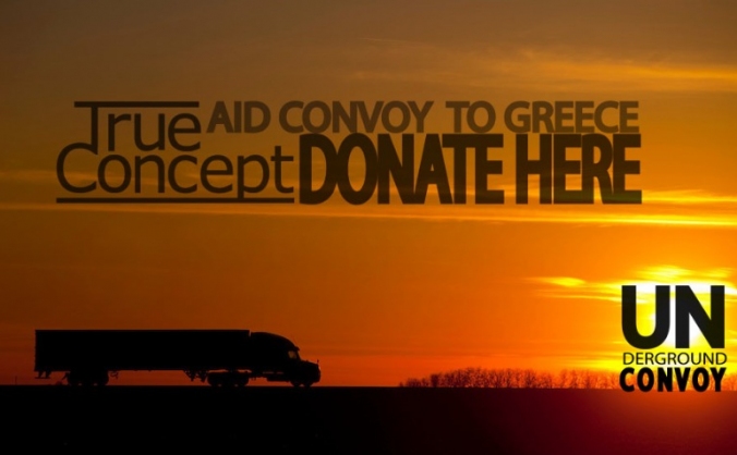Undergound convoy to greece
