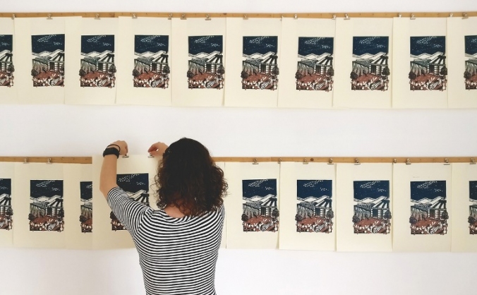 PRINT X POST - a creative printmaking journey