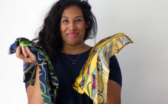 Maya Material: Silk Scarves from Mindful Drawing