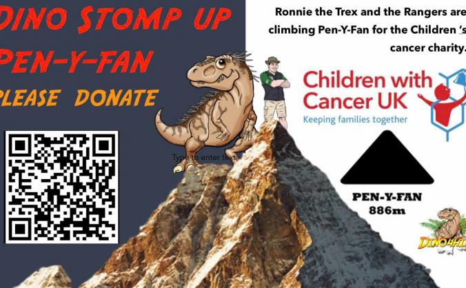 Dino Stomp up Pen-Y-Fan