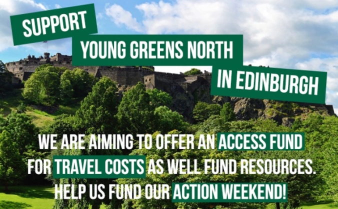 Young Greens North Action Weekend in Edinburgh