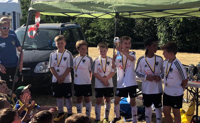 Leek Wootton FC U9s Charity Sponsored Training Kit