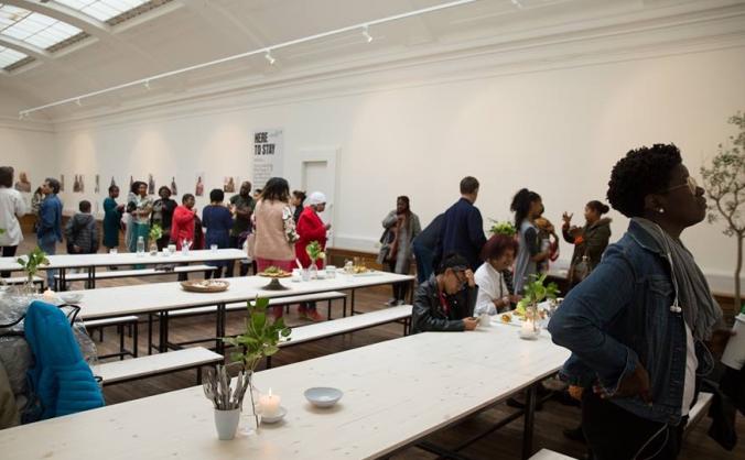 Here To Stay exhibition launch at Medicine Gallery