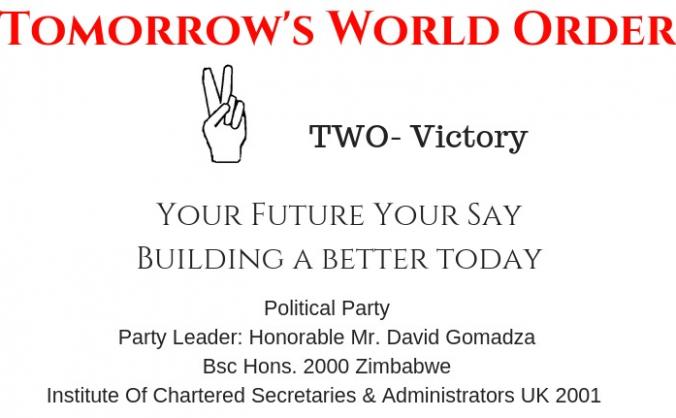 Fund Us. Fund Our Party: Tomorrow's World Order