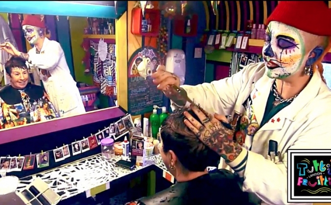 Tuttii Fruittii Technicolor Hair Salon