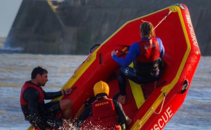 Representing GB in Surf Lifesaving Championships