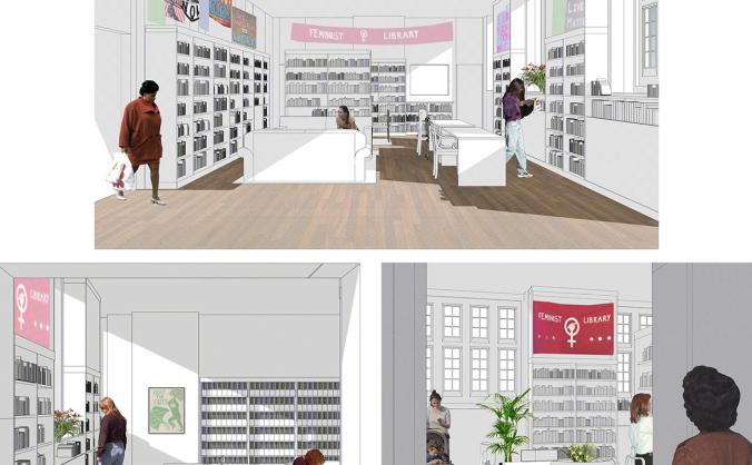Help the Feminist Library build its new home
