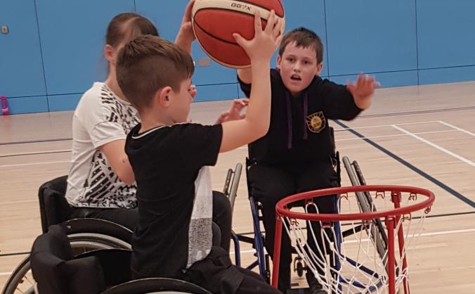 Harrogate hammerhead sharks wheelchair basketball