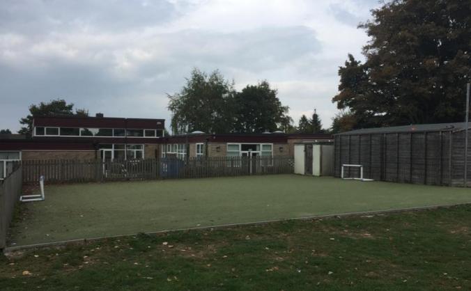 A new all-weather pitch and sports equipment