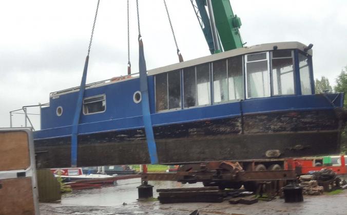Peggotty Tom IV Narrowboat #keepherafloat