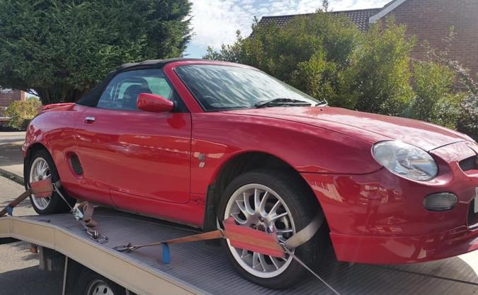 Getting Little Red back on the road