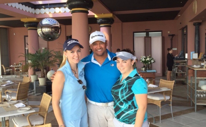 US Open Champion Michael Campbell Academy Training