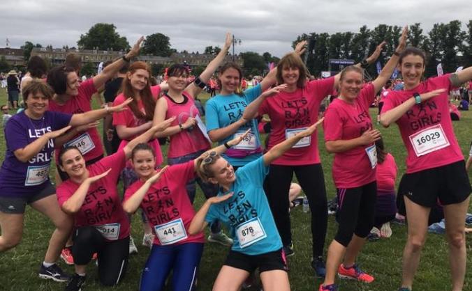 Help Let's Run Girls Expand