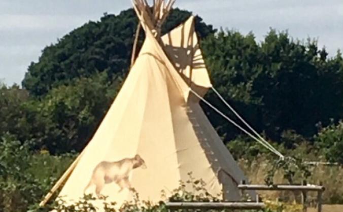 Luxury Topsham Tipi experiences