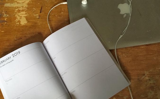 Writer's Diary & Planner 2019