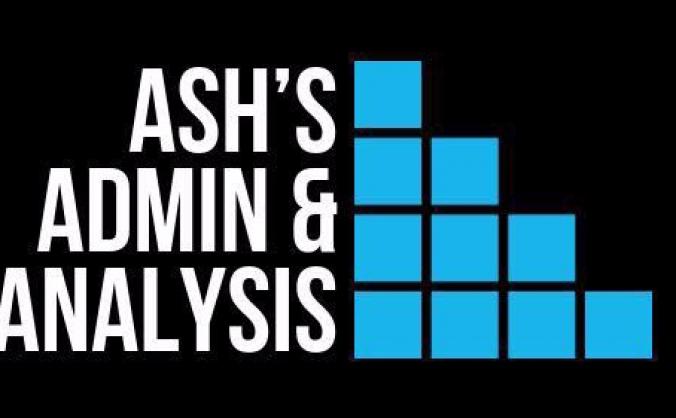 Ash’s Admin & Analysis start up fund