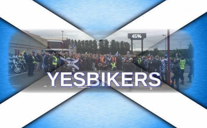 Yes Bikers for Scottish Independence