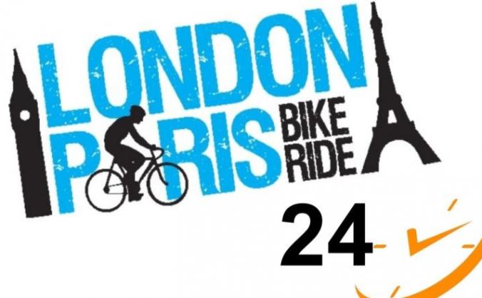 London to Paris cycle ride in less than 24 hours