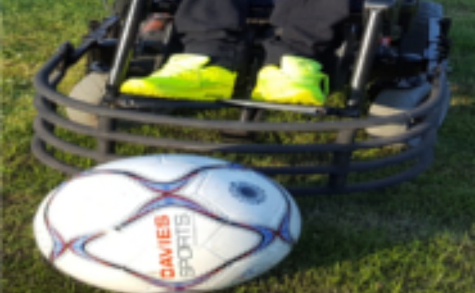 New Sports Wheelchair to play #PowerchairFootball
