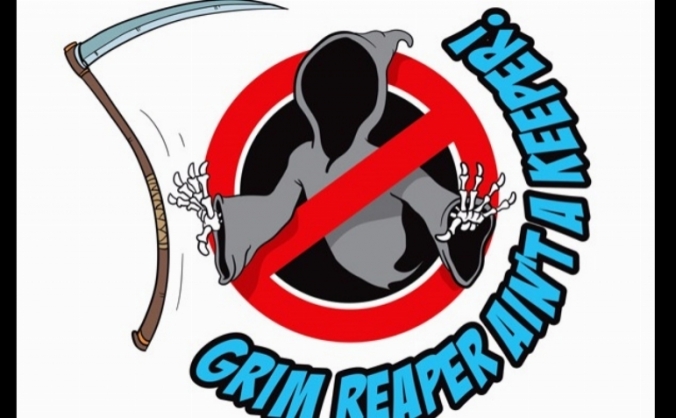 Grim Reaper ain't a keeper