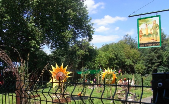 Gardening for Robin Hood Community Garden
