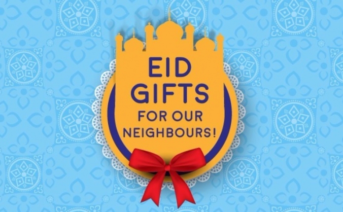 Sharing the Eid feeling with Ealing!