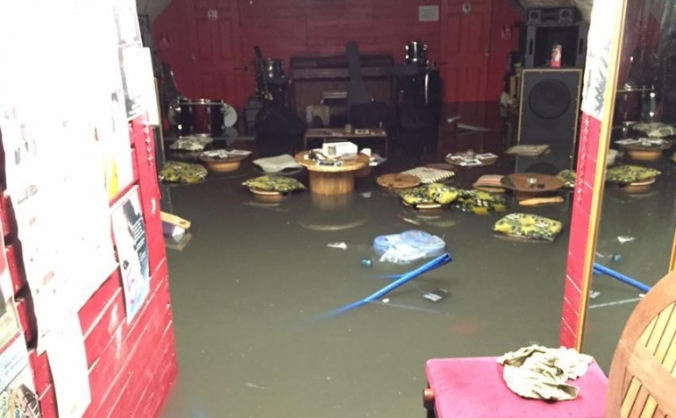 Arch 1 Flood Damage