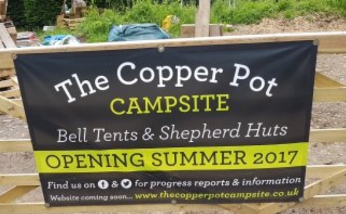 The Copper Pot Campsite.