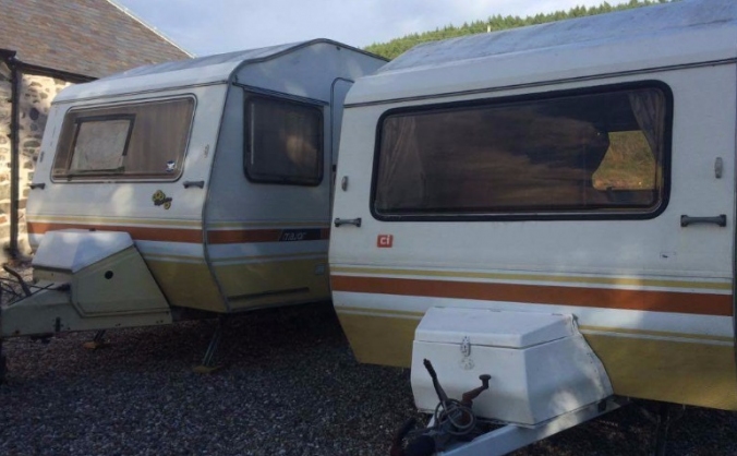 40th birthday caravan to donate to Calais