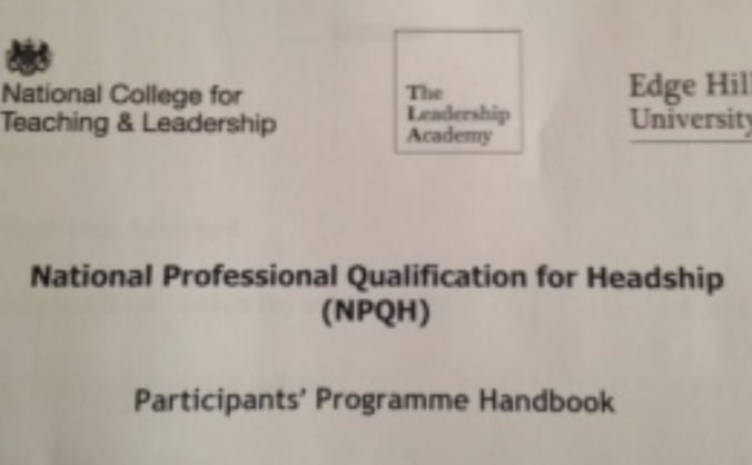National Professional Qualfication for Headship