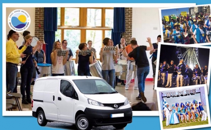 Brighton School of Samba Van Crowdfund