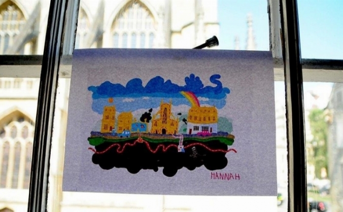 Bath Abbey Footprint